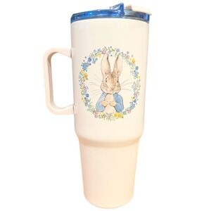 NEW Peter Rabbit Tumbler Cream Blue Stanley Style